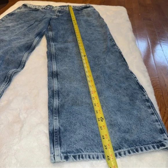 NWOT Ragged Priest Size 34 Plus Size Medium Wash Denim Blue Jeans - Picture 6 of 8